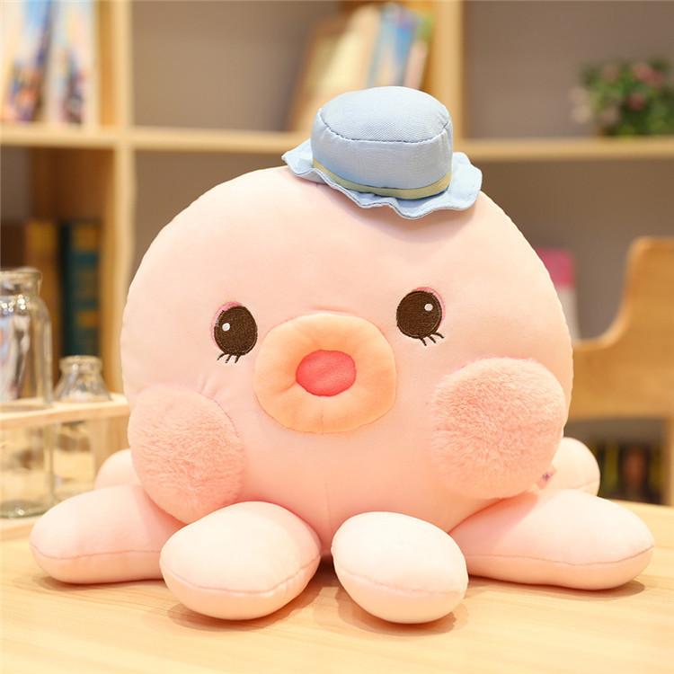 Soft Stuffed Sea Creature Buddy for Kids & Adults – Squishy Huggable Companion Toy for Comfort & Play – Premium Cotton Fill – Washable
