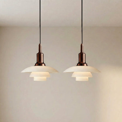 Modern Multi-Head Pendant Light – Adjustable Glass & Metal Ceiling Fixture for Dining Room, Kitchen Island & Living Spaces