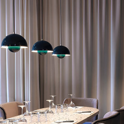 Round Modern Glass Pendant Ceiling Light