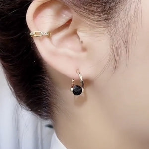 Germanium Wellness Earrings for Lymphatic Support and Natural Vitality – Acupressure Jewelry for Women