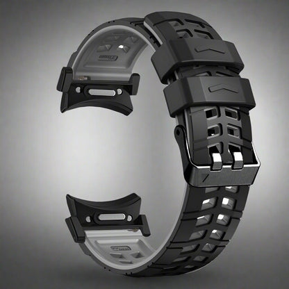 Flexible Silicone Galaxy Watch Ultra Band – Sport Strap for 47mm Ultra, Ultra 2 & 2025 Models – Adjustable Buckle Replacement Wristband