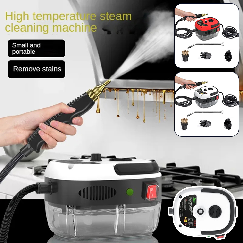 High-Pressure Steam Cleaner with 6 Adjustable Settings for Kitchen, Bathroom, Appliances, and Whole Home Deep Cleaning