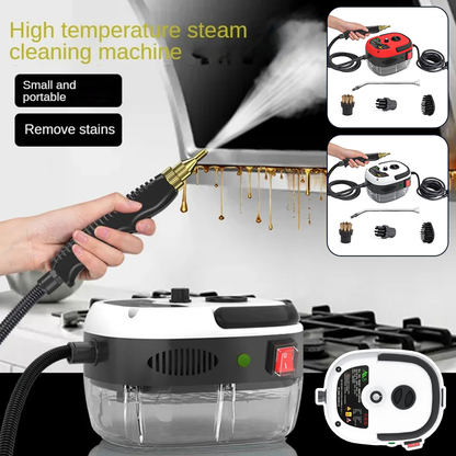 High-Pressure Steam Cleaner with 6 Adjustable Settings for Kitchen, Bathroom, Appliances, and Whole Home Deep Cleaning