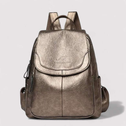 Women's Convertible Shoulder Bag with Concealed Zipper Pockets for Commuting and Vacation