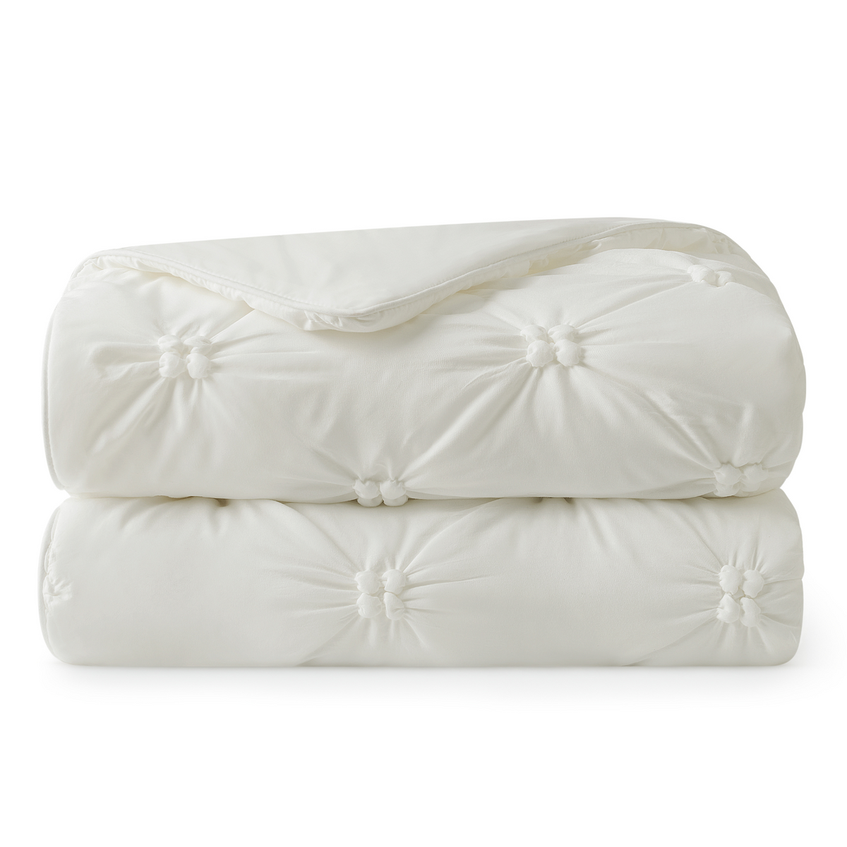 Elegant Pintuck Cooling Comforter with Breathable Fabric | Lightweight Design for Hot Sleepers