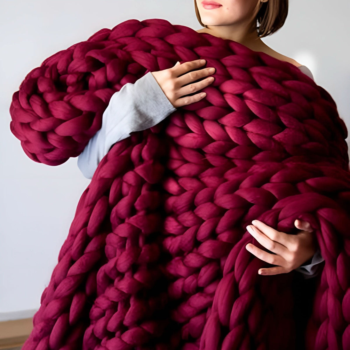 Cozy Knit | Throw Blanket with Luxuriously Soft Design | Perfect for Snuggling and Home Decor