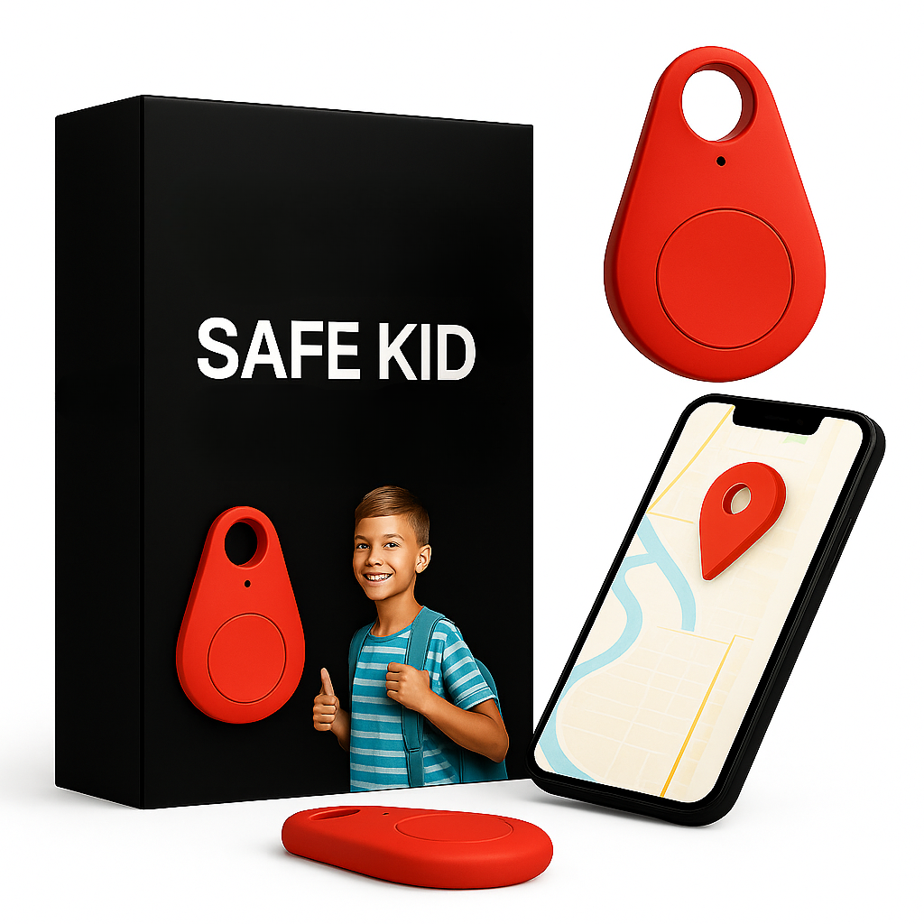 Real-Time GPS Locator for Kids – Waterproof Tracker with SOS Feature