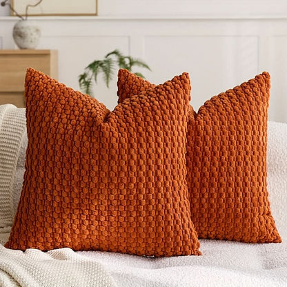 CORDFLOW – Bubble Texture Cushion Covers for Sofa & Bedroom Decor