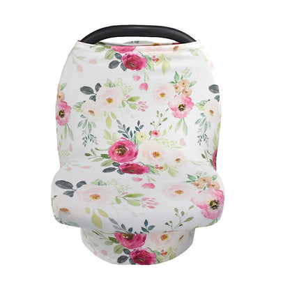 Stretchy Multi-Use Nursing Cover for Breastfeeding Privacy & Infant Car Seat Canopy