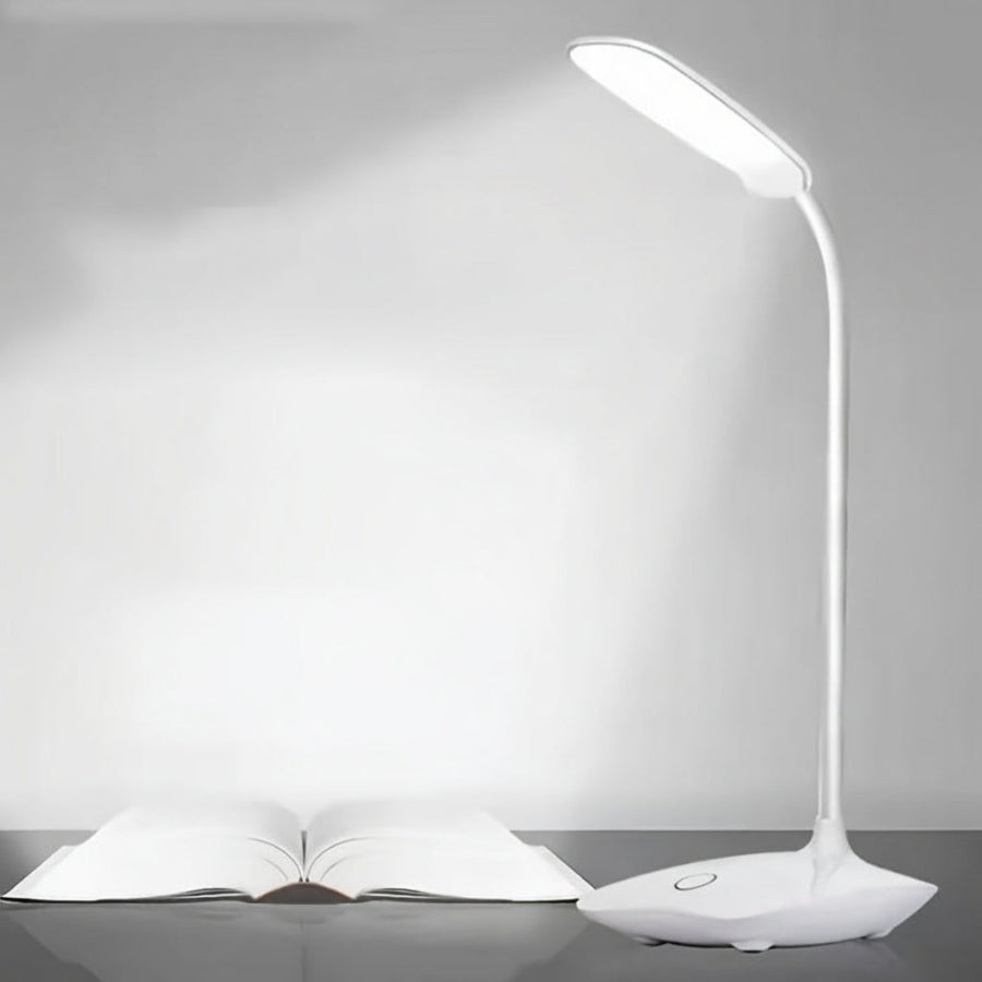 Touch Dimming LED Desk Lamp – USB Rechargeable with Eye Care Feature