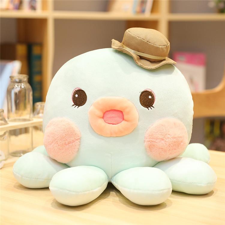Soft Stuffed Sea Creature Buddy for Kids & Adults – Squishy Huggable Companion Toy for Comfort & Play – Premium Cotton Fill – Washable