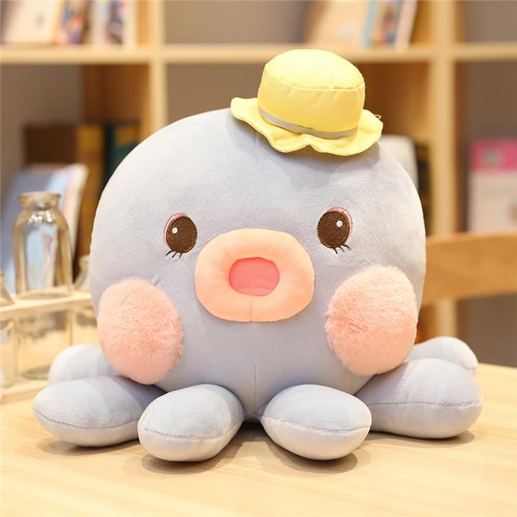 Soft Stuffed Sea Creature Buddy for Kids & Adults – Squishy Huggable Companion Toy for Comfort & Play – Premium Cotton Fill – Washable