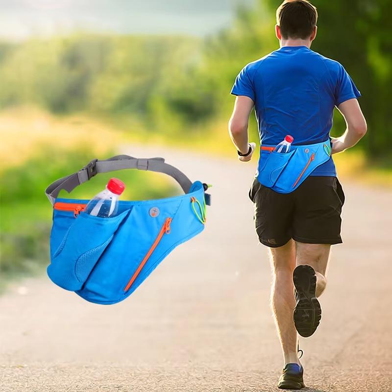 Active Gear | Running Waist Bag with Hydration Holder & Phone Pocket | Lightweight Design for Comfort and Convenience