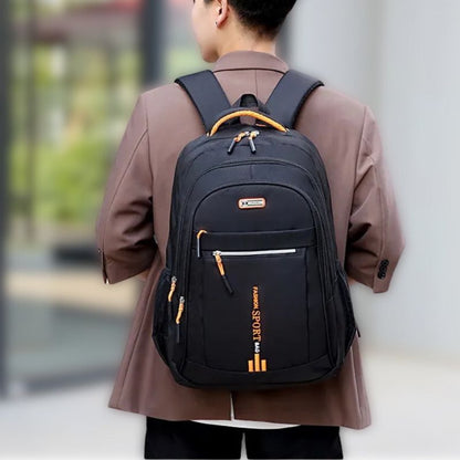 Water-Resistant Oxford Backpack for Urban Commuting and Laptop Use