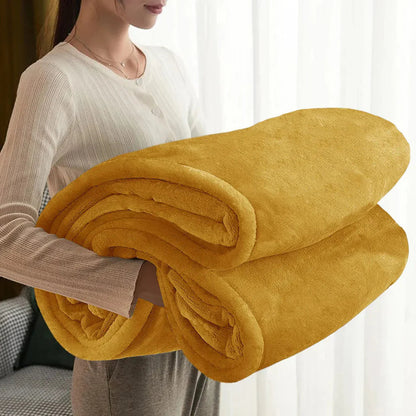 Fleece Throw Blanket for Couch, Extra Soft Fleece Blanket for Bed, Warm Cozy Blanket for Sofa and Travel
