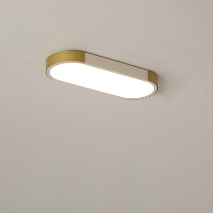 26-Inch Round LED Ceiling Light with 3 Color Modes, Modern Low-Profile Fixture for Bedroom Living Room Hallway Office Kitchen Bathroom, Iron