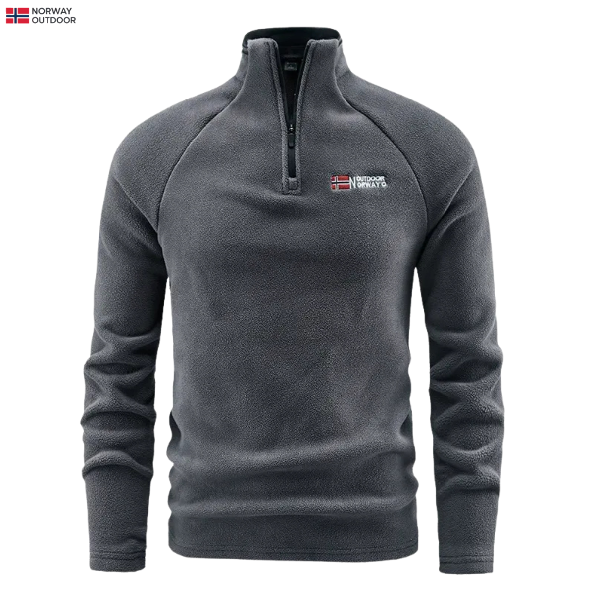 Insulated Fleece Pullover for Men – Lightweight Thermal Layer for Cold Weather & Outdoor Activities
