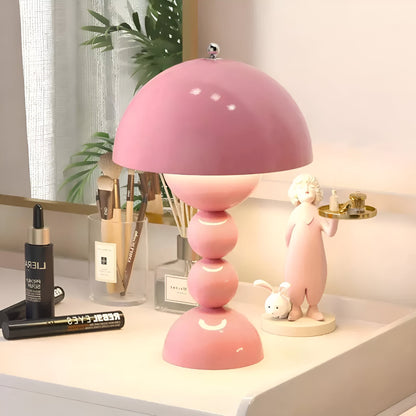 Cordless LED Nightstand Light with USB Charging, 11-Inch Sculptural Acrylic Glow for Bedroom, Desk, Reading Nook | Modern Ambient Portable L