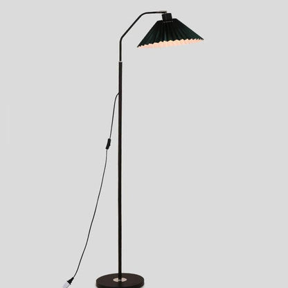 Tall Standing Lamp with Fabric Shade 59 in Adjustable 3-Color Temperature Plug-in Light for Living Room Bedroom Corner Reading Scandinavian