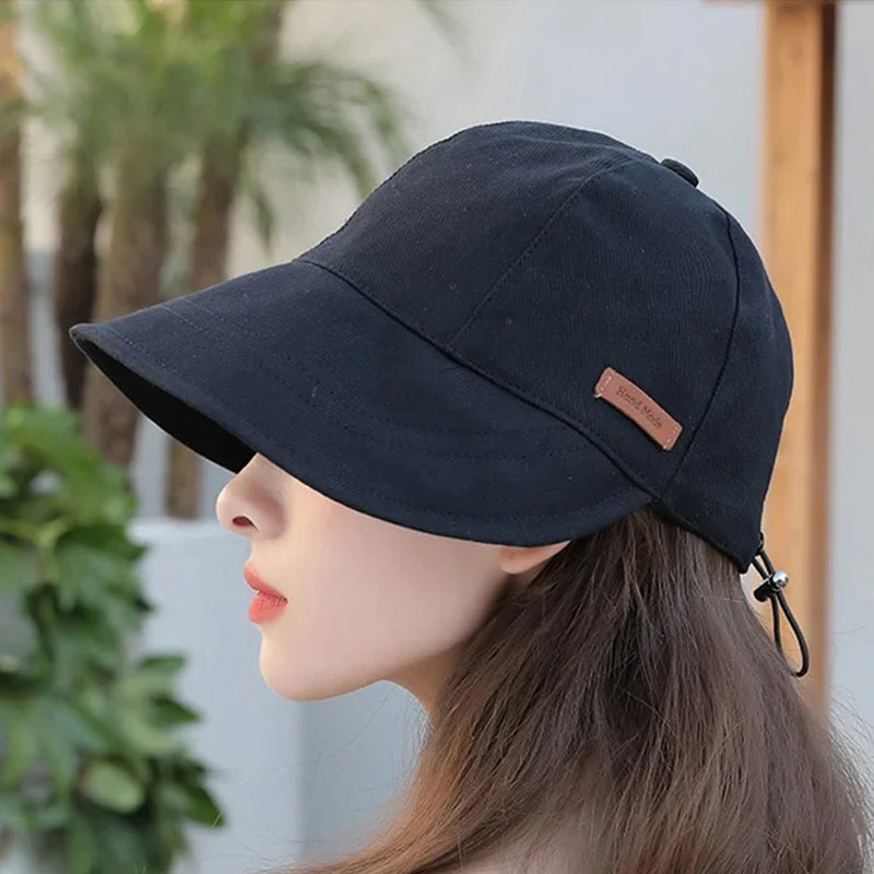 Women's Wide Brim Sun Hat with Adjustable Fit & Breathable Mesh for Beach, Hiking & Outdoor Activities