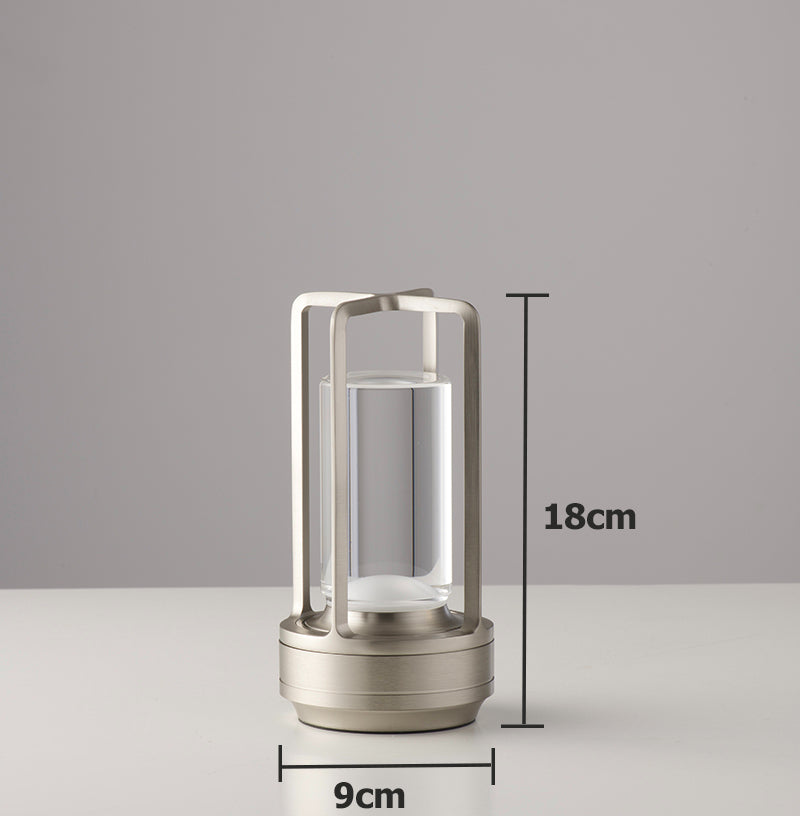 Cordless Touch-Dimming LED Desk Lamp with USB Charging Port for Bedroom, Office & Bedside – Waterproof Portable Reading Light – 36-Hour Batt