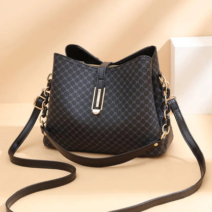Structured Shoulder Bag with Top Handle – Vegan Leather Crossbody Purse for Women – Everyday Tote with Adjustable Strap for Work & Weekend