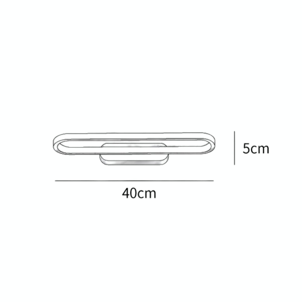 LED Vanity Sconce 16-Inch Brass Finish Switchable Color Temperature for Bathroom Mirror Powder Room Dressing Table Makeup Counter Modern Acc