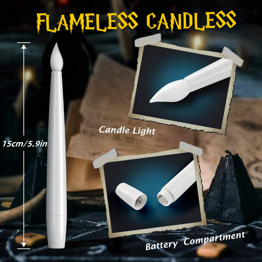 Wizard’s Flame™ - Floating Candles with Magic Wand