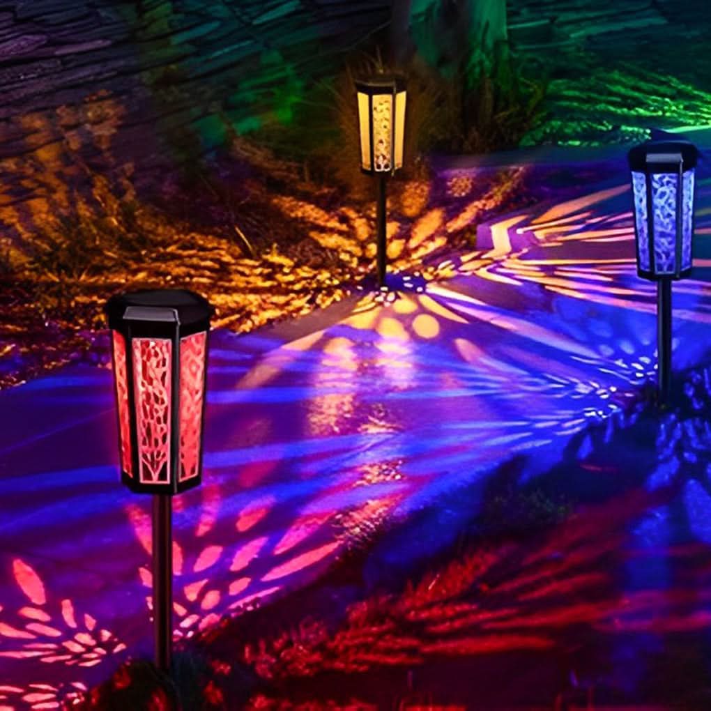GARDENGLEAM – Solar Lamp for Warm Evening Glow