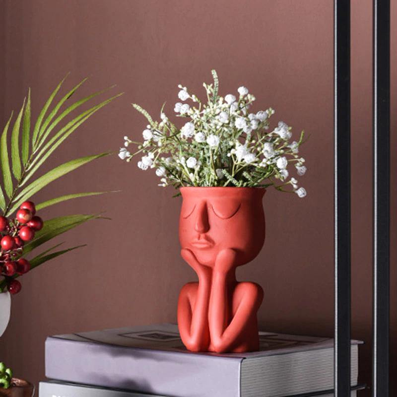 Gentle Grace Ceramic Planter