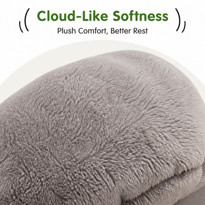 Ortekor All-Season Plush Washable Cat & Small Dog Bed (Non-Slip Bottom)