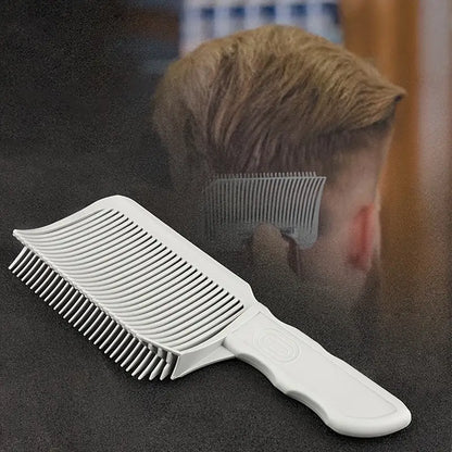 Hair Leveling Guide Comb for Even Beard & Hairline Trimming at Home – Professional Cutting Tool with Calibrated Teeth for DIY Grooming