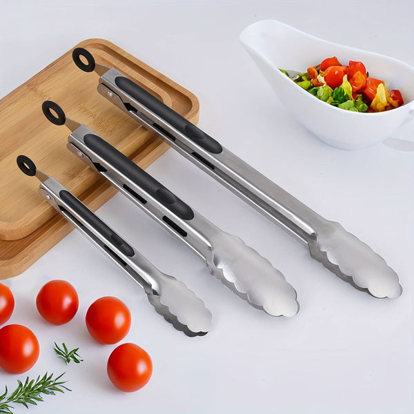 TONGIX – Stainless Steel Locking Kitchen Tongs