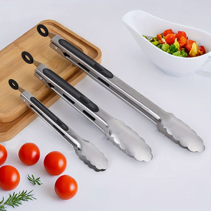 TONGIX – Stainless Steel Locking Kitchen Tongs