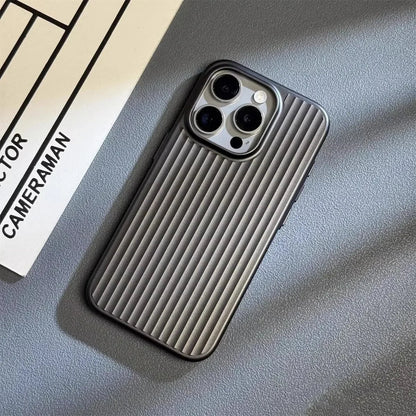Shockproof Heavy-Duty Phone Cover for iPhone - Titanium Case