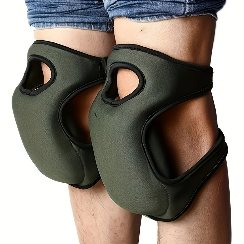 Ergonomic Knee Pads for Gardening & Home Projects – Cushioned Support with Adjustable Straps for Yard Work, Cleaning, Floor Tasks