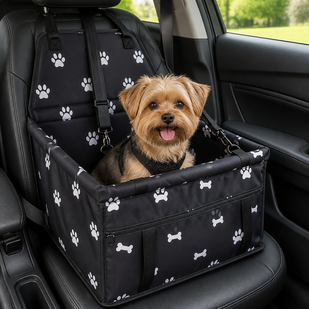 Ortekor Adjustable Safety Strap Dog Car Seat (Foldable)