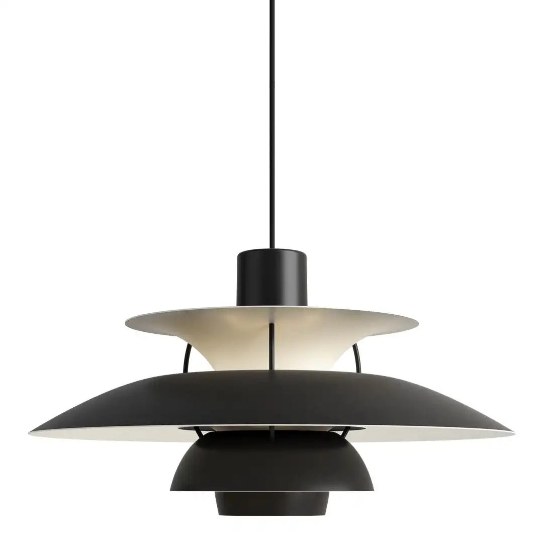 Layered Metal Pendant Light E27 Socket Minimalist Hanging Fixture for Kitchen Island Dining Table Nordic Style Ambient Ceiling Lamp Green Gr