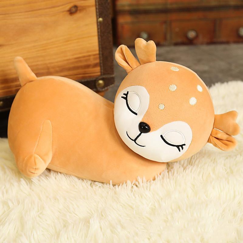 Soft Plush Deer Toy for Kids & Nursery Decor – 20 Inch Cuddly Woodland Animal Stuffed Figure, Gentle Expression Fawn for Toddlers & Baby
