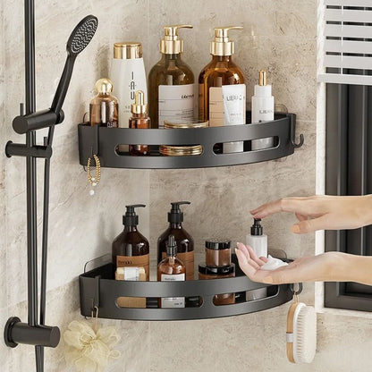 STORAVEX – No Drill Adhesive Shower Shelf Organizer