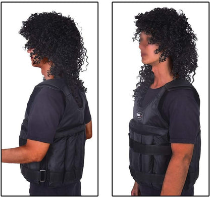 Progressive Resistance Training Vest with Adjustable Load Capacity Up to 65 lb for Running Walking Strength Workouts Cardio HIIT