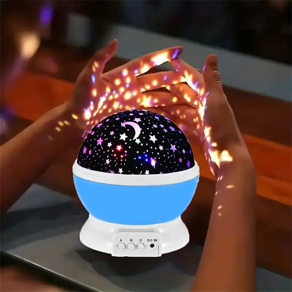 Soothing Galaxy Night Lamp with Music and Starry Sky