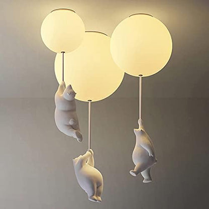 Fun Bear Shaped Ceiling Lamp
