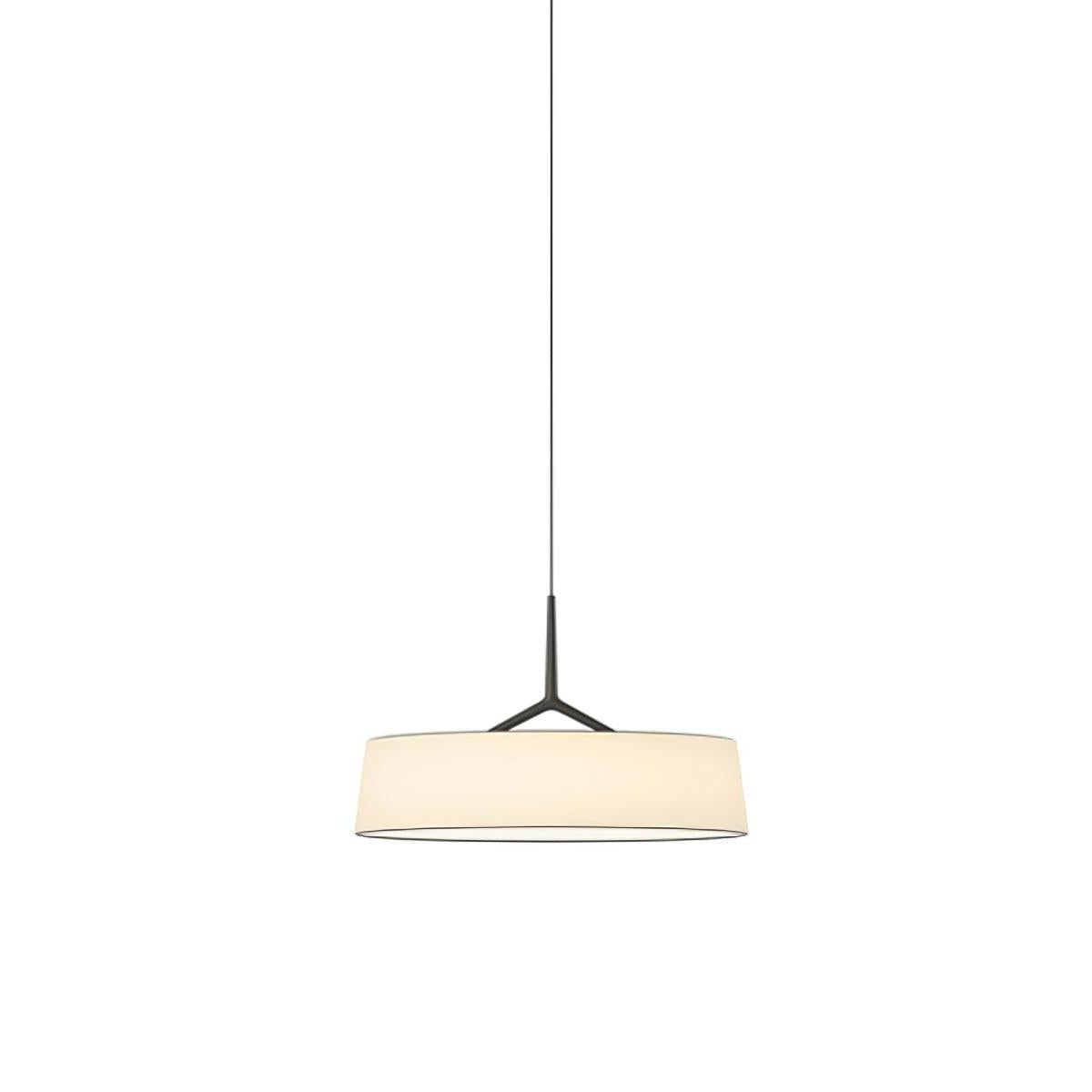 Metal Overhead Fixture 18-Inch Diameter Adjustable Drop Cord LED Ceiling Light for Kitchen Counter and Eating Area