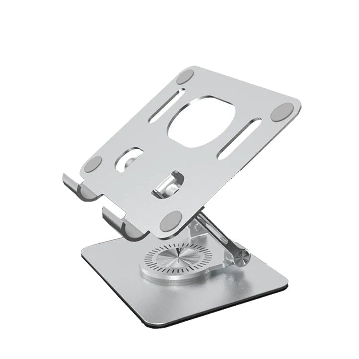 Adjustable Desktop Holder with 360° Swivel for Tablets Up to 15.6 Inches – Collapsible Support for iPad, Android, E-Readers & Touchscreens