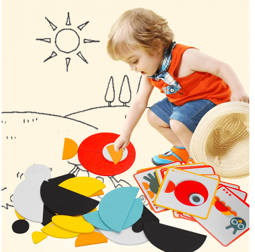 Chunky Animal Shape Sorter Puzzle for Toddlers – 3D Wooden Learning Toy for Early Development, Fine Motor Skills & Hand-Eye Coordination