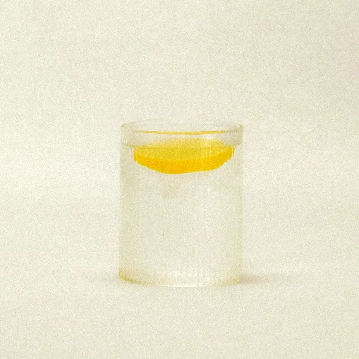 Textured Tumbler Glass 14 fl oz Clear Glassware for Water Juice Cocktails Wine Everyday Dining Entertaining Guests Kitchen Table Cylinder Dr