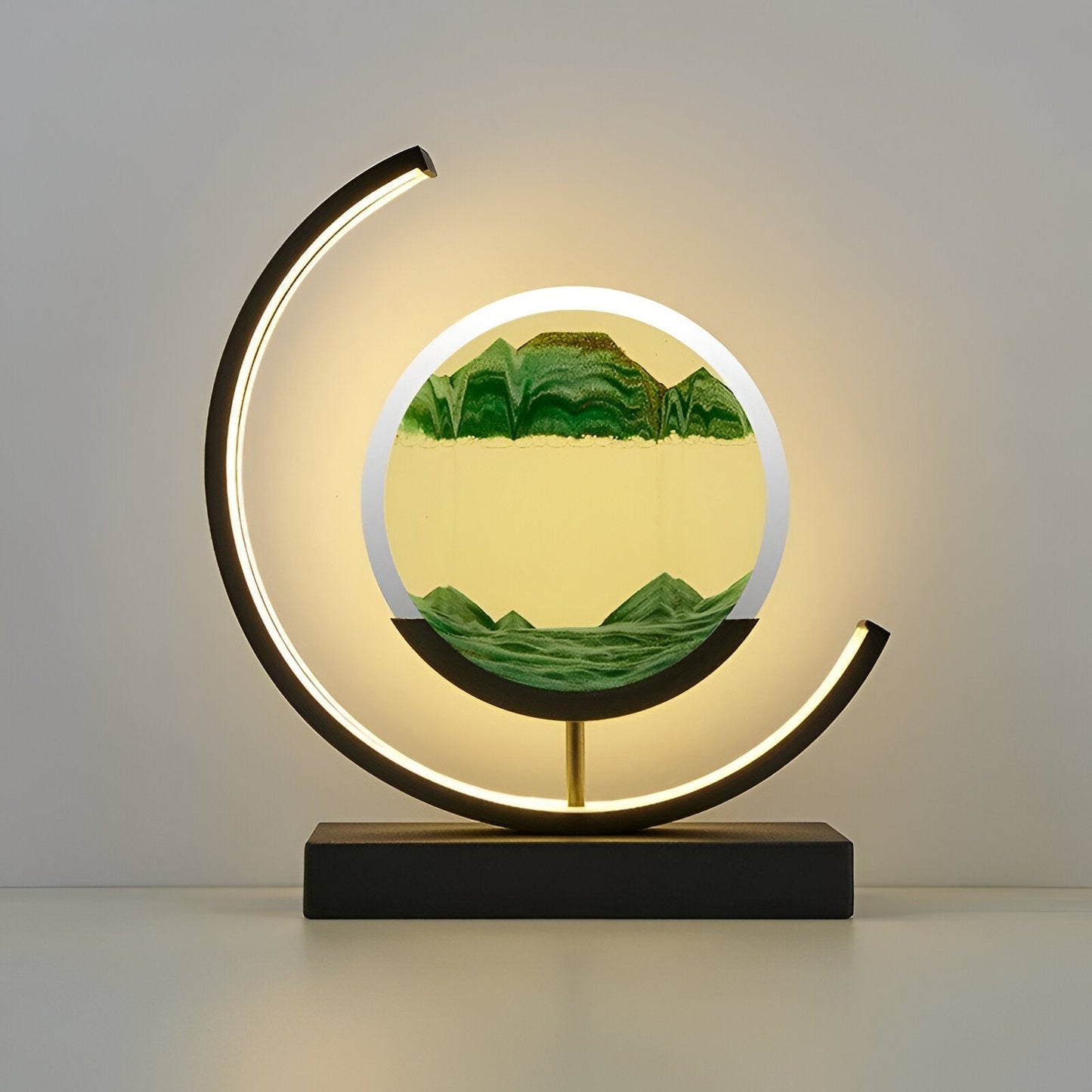 Warm Desert Table Lamp with Remote and Adjustable Brightness