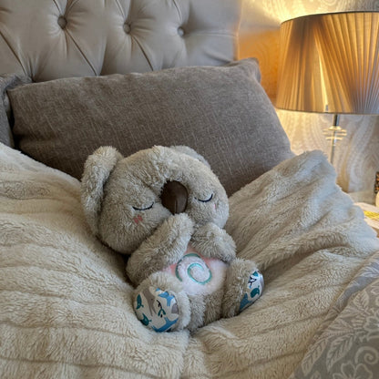 Breathing Koala Plush Sleep Aid with Light, Sound & Rhythmic Motion for Relaxation