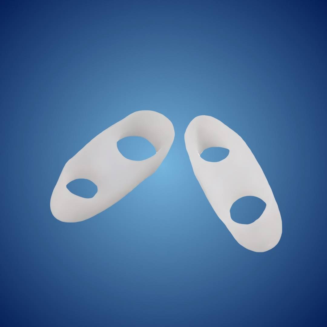 Gel Toe Separators for Bunions, Hammertoe & Crooked Toes – Soft Silicone Alignment Spacers for Pain Relief & Overlap Correction
